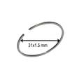 Segmenti 31 x 1.5 mm pentru drujba, motocoasa, PowerX