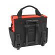Geanta tip troller pentru transportul si depozitarea sculelor si uneltelor, 48x29x44 cm, material poliester 1680D, roti și maner telescopic, Verke