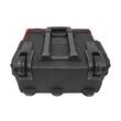 Geanta tip troller pentru transportul si depozitarea sculelor si uneltelor, 48x29x44 cm, material poliester 1680D, roti și maner telescopic, Verke