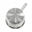 Cratita din inox cu capac sticla, 1.5litri, 16cm,fund termic multistrat, Kinghoff