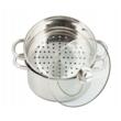 Oala pentru fiert la abur, din inox, cu capac, 2.5 litri, 18 cm, Kinghoff