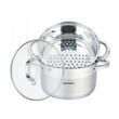 Oala pentru fiert cu abur, din inox, cu capac, 3.1 litri, 20 cm, Klausberg