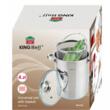 Oala din inox cu cos pentru gatit la abur, pentru sparanghel, legume, paste, 16 cm, 4.2 litri, Kinghoff