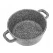 Cratita din aluminiu turnat cu strat de ceramica, marmorat, 1.3L, 16cm, Klausberg