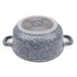 Cratita din aluminiu turnat cu strat de ceramica, marmorat, 1.3L, 16cm, Klausberg