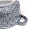 Cratita din aluminiu turnat cu strat de ceramica, marmorat, 2.3L, 20cm, Klausberg