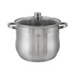 Oala din inox cu capac din sticla, diametru 28 cm, capacitate 13 litri, Klausberg