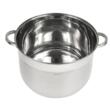 Oala din inox cu capac din sticla, 34cm, fund termic multistrat, 22.4l Klausberg