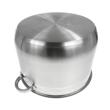 Oala din inox cu capac din sticla, 34cm, fund termic multistrat, 22.4l Klausberg