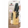 Set cutite Inox, 7 piese, suport din lemn, KingHoff