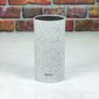 Suport pentru cuțite rotund, 11x22cm, alb marmorat, KingHoff