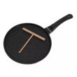 Tigaie pentru clătite, din aluminiu marmorat, 26cm, negru, Kinghoff