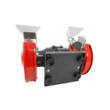Polizor de banc cu 2 pietre 150mm 200W, lampa led, Verke