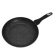 Tigaie din aluminiu, marmorata, gri, 30cm Klausberg