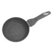 Tigaie din aluminiu, marmorata, gri, 26 cm, Klausberg