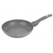 Tigaie din aluminiu, marmorata, gri, 28 cm, Klausberg