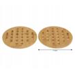 Suport oale fierbinti, din bambus, rotund, set 2 bucati 17,5x1,2 cm Kinghoff
