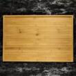 Masa servire din bambus, 64x43x3,9cm Kinghoff