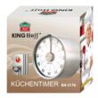 Cronometru de bucatarie rotund, din inox, 61x35 mm  Kinghoff