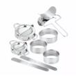 Set de 8 ustensile din inox pentru preparare galuste, ravioli, KingHoff