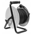 Rola prelungitor cablu negru, cu cadru metalic, 25 metri 3 x 1,5 mm Verke