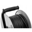Rola prelungitor cablu negru, cu cadru metalic, 20 metri 3 x 1,5 mm Verke