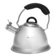Fierbător tradițional fabricat din otel inoxidabil , ceainic  2.6 litri, 22-25 cm , argintiu, Ambar, Kassel