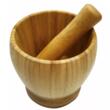Mojar cu pistil din bambus, 9.8x9cm, maro, Kinghoff