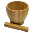 Mojar cu pistil din bambus, 11.5x11.7cm maro, Kinghoff