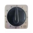 Cronometru magnetic de bucatarie din otel, 68x44 mm, 60 minute, gri, inox, Kinghoff
