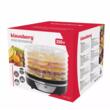 Deshidrator, uscator de alimente cu ecran digiral Led, 5 tavi inox, 350 W, control digital 35-68 °C, Klausberg