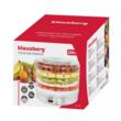 Deshidrator, uscator de alimente cu ecran digiral Led, 5 tavi, 350 W, control digital 35-70 °C, Klausberg