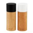 Set de 2 rasnite pentru sare, piper si alte condimente, din lemn masiv, reincarcabile, 5,5 x 15,3 cm, mecanism de reglabil, Klausberg