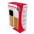 Set de 2 rasnite pentru sare, piper si alte condimente, din lemn masiv, reincarcabile, 5,5 x 15,3 cm, mecanism de reglabil, Klausberg