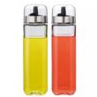 Set de 2 recipiente pentru ulei si otet, 5,2x5,2x19,2 cm capacitate 270 ml, KingHoff