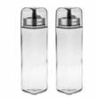 Set de 2 recipiente pentru ulei si otet, 5,2x5,2x19,2 cm capacitate 270 ml, KingHoff