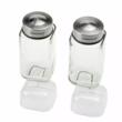 Set de 2 recipiente pentru sare si piper, 9,8x5,2x11,5 cm capacitate 100 grame, KingHoff
