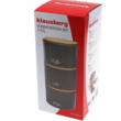Set suport 3 in 1 pentru zahar, cafea si ceai, din otel, 13,5 x 13,5 x 9,3 cm, gri, Klausberg