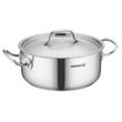 Oala din inox cu capac, capacitate 1.9 litri 18x8 cm, Korkmaz