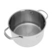 Oala din inox, cu capac sticla, 3.3 l, 20 cm, Klausberg