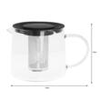 Ceainic cu infuzor, 1.5 L, din sticla, Kinghoff