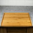 Tocator manual din bambus cu margini, dreptunghiular, 55x43x4.5 cm, Kinghoff