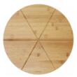 Tava pentru pizza, din bambus, 35 cm, KingHoff