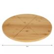 Tava pentru pizza, din bambus, 35 cm, KingHoff