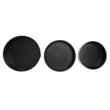 Forma de tort cu strat antiaderent, set 3 piese 24/26/28cm, negru, KingHoff