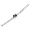 Presa de usturoi, inox, 15.5 cm, Kinghoff