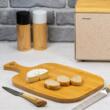 Tocator din bambus, placa de taiere, 38x23x1.5cm Kinghoff