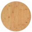 Tocator rotativ din bambus, tava 35 cm, Kinghoff