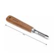 Set 5 ustensile pentru bucatarie, inox si lemn, Kassel