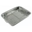 Tava din inox, pentru cuptor, cu gratar, 40 cm, Kinghoff